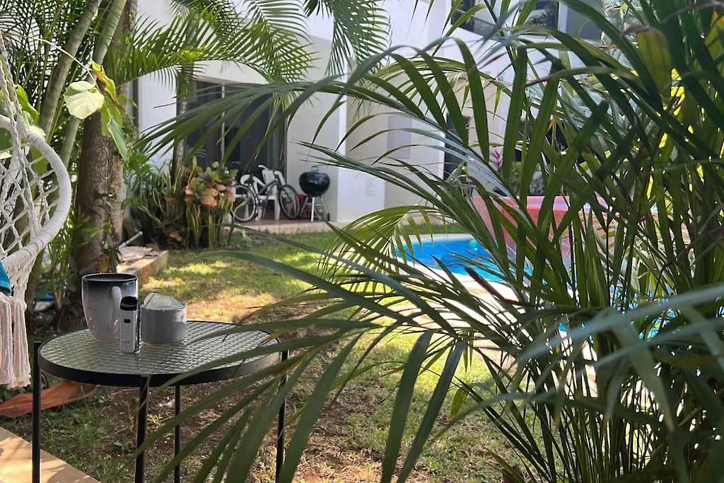 Lovely 2 Bdrm Condo In Gated Community & Pool View Playa del Carmen Apartment